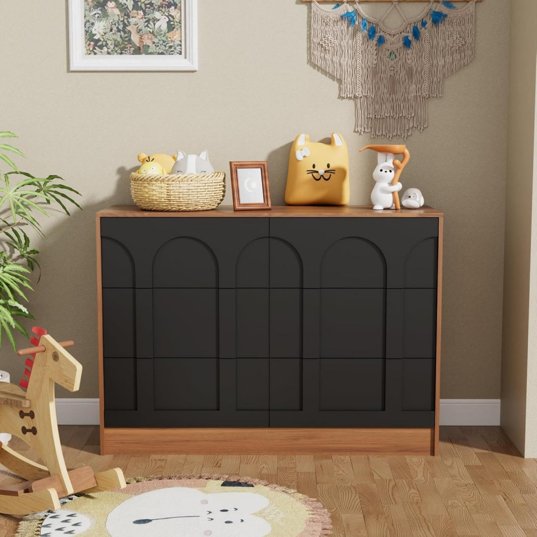 Grande commode avec 6 tiroirs