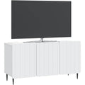 Meuble TV en bois d'ingenierie gris