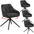 Gris fonce chaise, siege pivotant