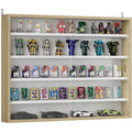 elegante vitrine gris 2 portes et 4 etageres