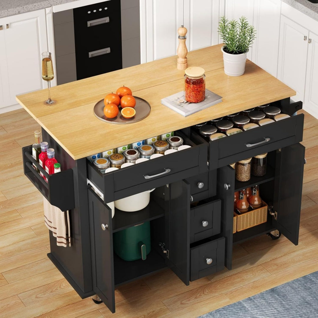 Meuble de rangement sur roulettes pour le salon