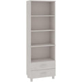 Buffet gris, MDF, 35.1 x 59.9 x 180.1 cm, rangement intelligent