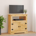Table aux lignes esprit rustique beige